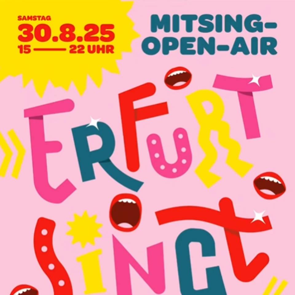 Erfurt singt im Sommer Cover