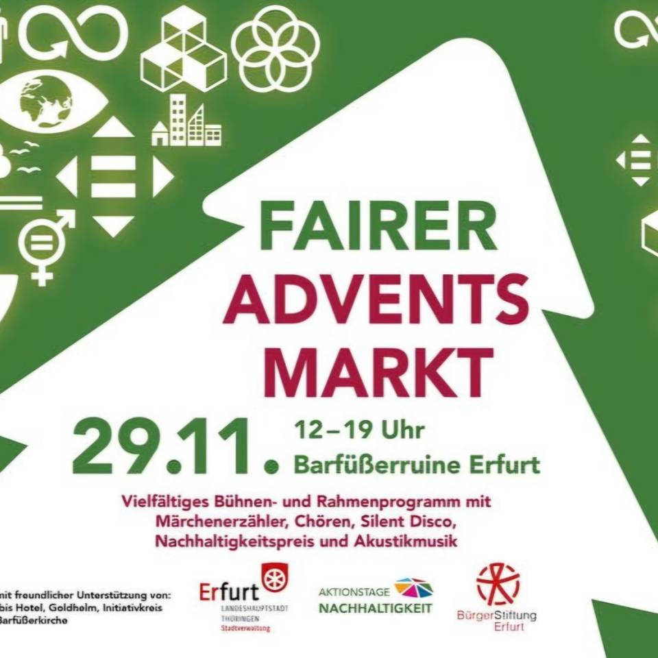 Auftritt auf dem Fairen Adventsmarkt Cover